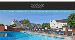 Desktop Screenshot of capecodapartments.info